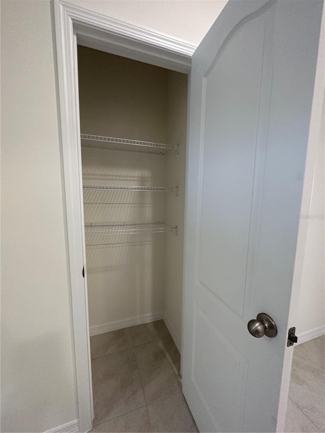 view of closet