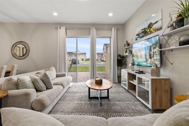 view of living room