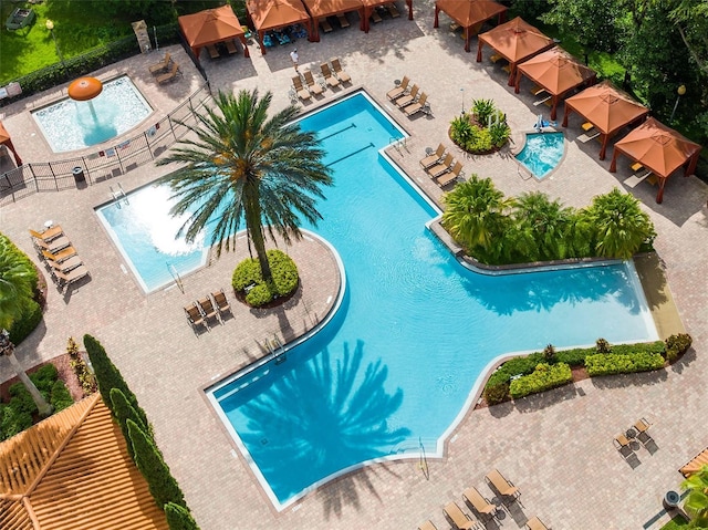 1301 Tuscan Ter Unit 9106, Davenport, FL 33896 - community pool with a gazebo and a patio