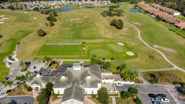 2971 Camden Way, Davenport, FL 33837 - aerial view of residential area with a large body of water and a golf course
