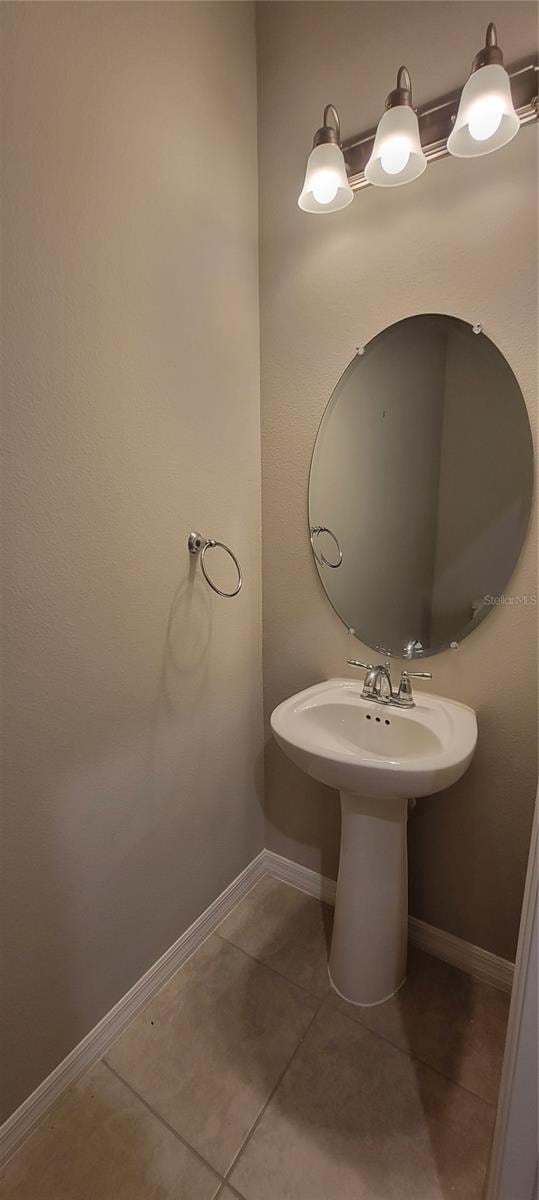 bathroom featuring tile patterned floors