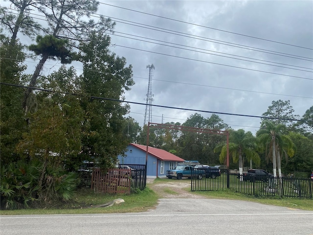 view of road