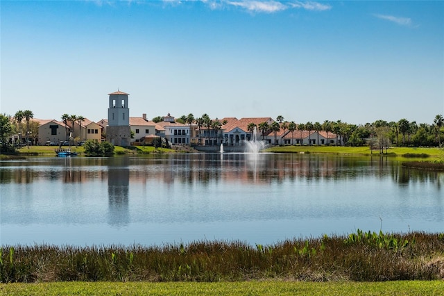 property view of water