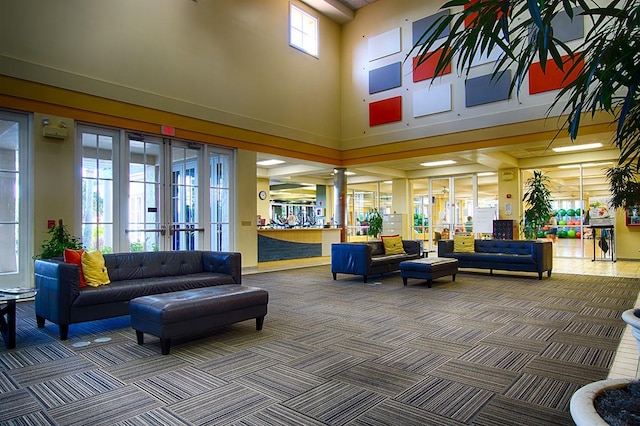 view of community lobby