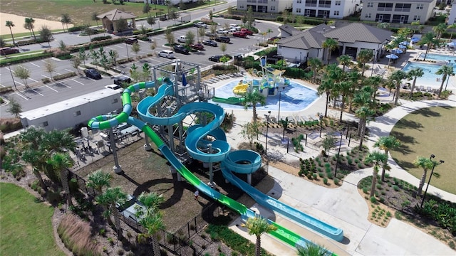 712 Whistling Straits Blvd, Davenport, FL 33896 - aerial view of a community park and a pool area