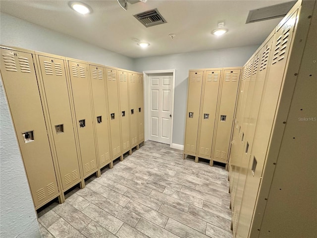 mudroom featuring light hardwood / wood-style floors