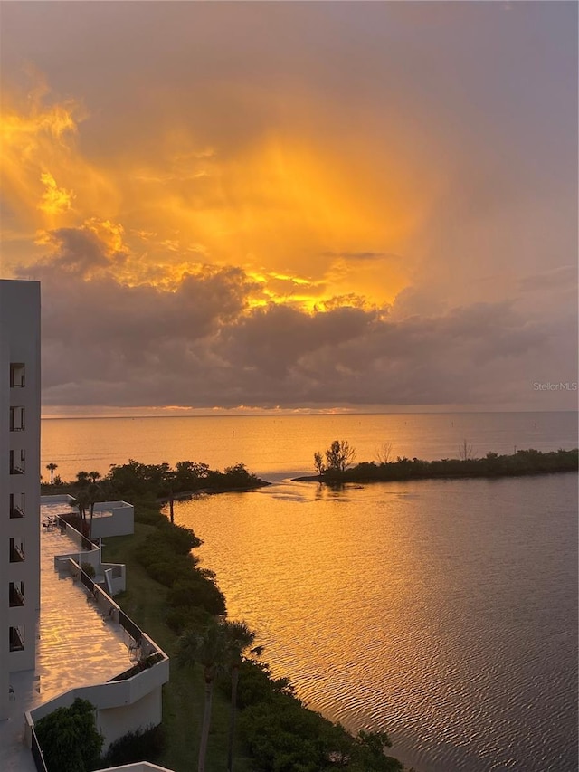 property view of water