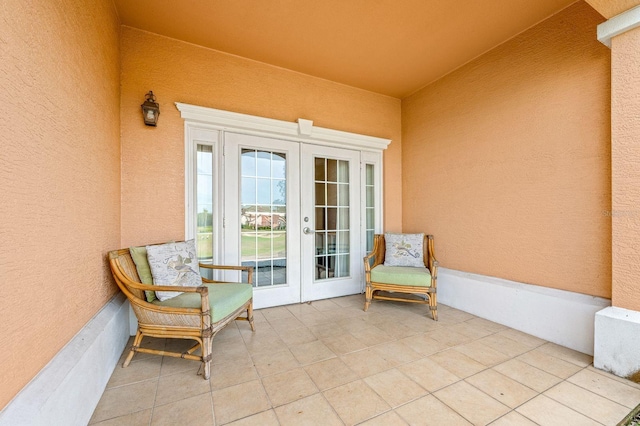 view of patio / terrace with french doors