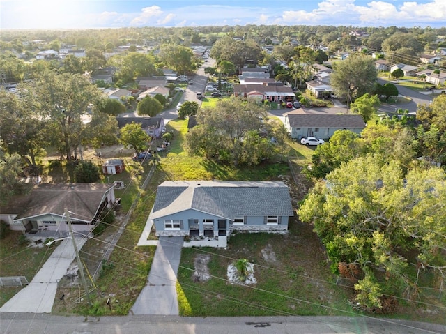 2108 Lemon St, Haines City, FL 33844 - aerial perspective of suburban area
