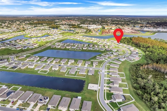 356 Citrine Loop, Kissimmee, FL 34758 - aerial overview of property's location with nearby suburban area