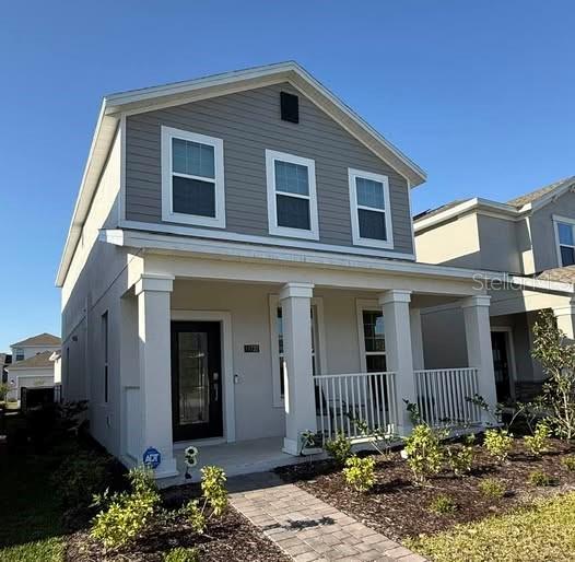 view of front of home featuring a porch