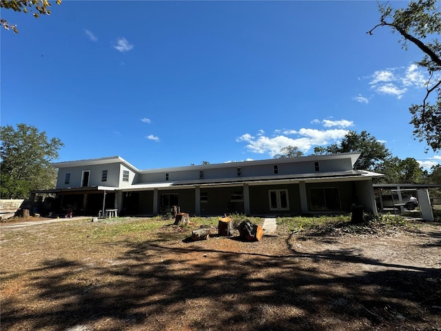 view of rear view of house