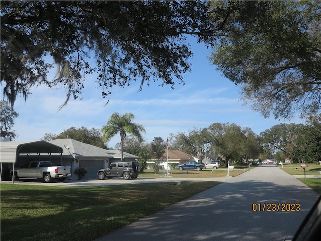 view of street