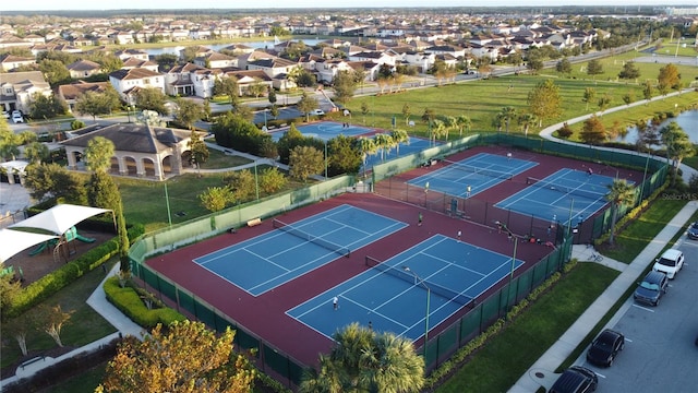 aerial view