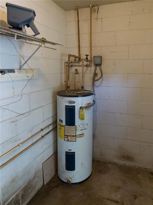 utilities featuring water heater