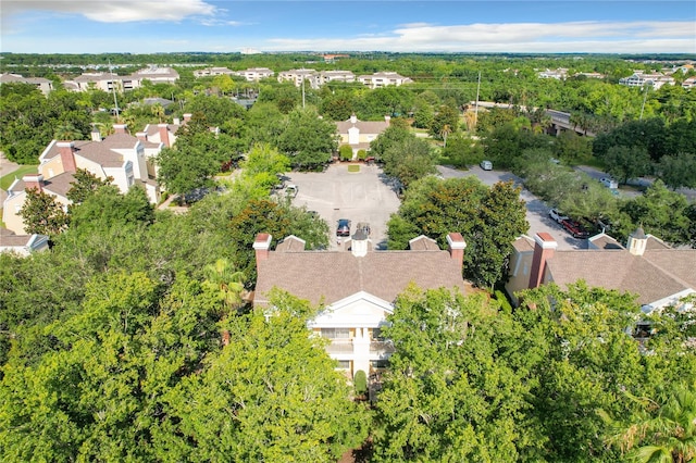 birds eye view of property featuring a residential view