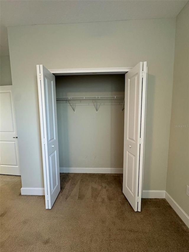 view of closet