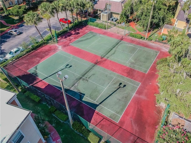 view of sport court