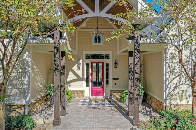 view of property entrance