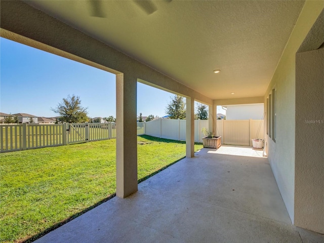 view of patio