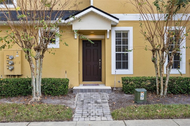 view of property entrance