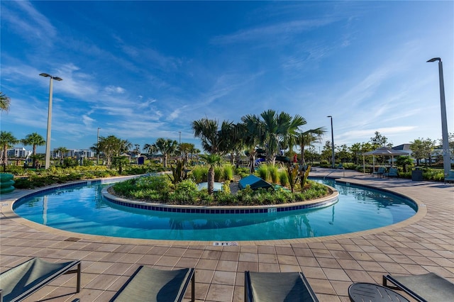 view of swimming pool