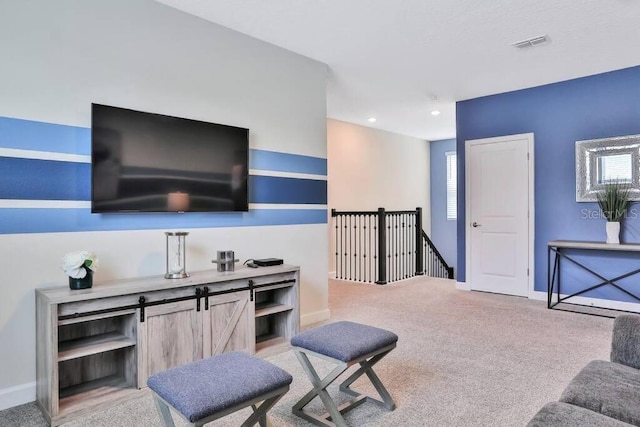 8932 Cabot Cliffs Dr, Davenport, FL 33896 - living area with light colored carpet and baseboards