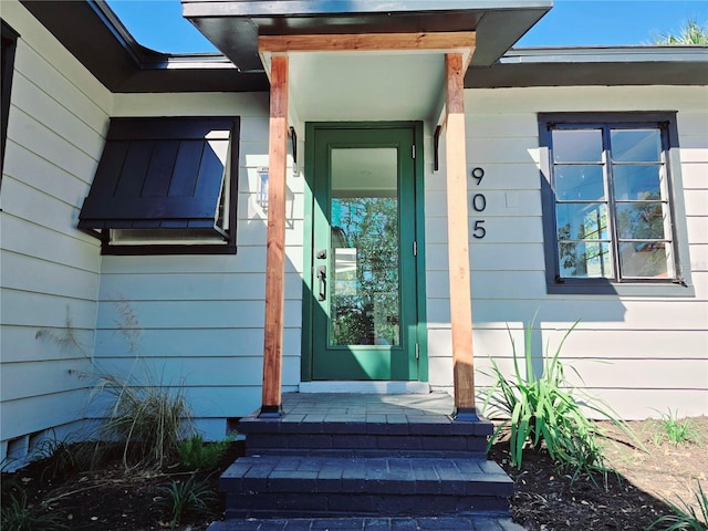 view of entrance to property