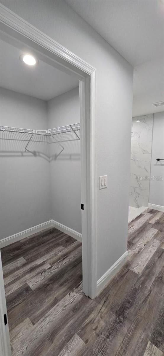 1030 Darlington Ct, Kissimmee, FL 34758 - spacious closet featuring wood finished floors