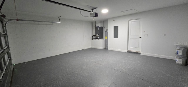 1030 Darlington Ct, Kissimmee, FL 34758 - garage featuring electric panel and a garage door opener