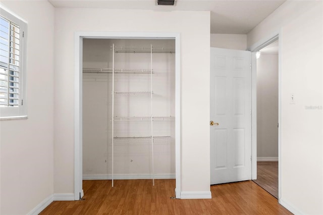 view of closet