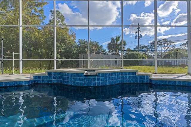 view of swimming pool