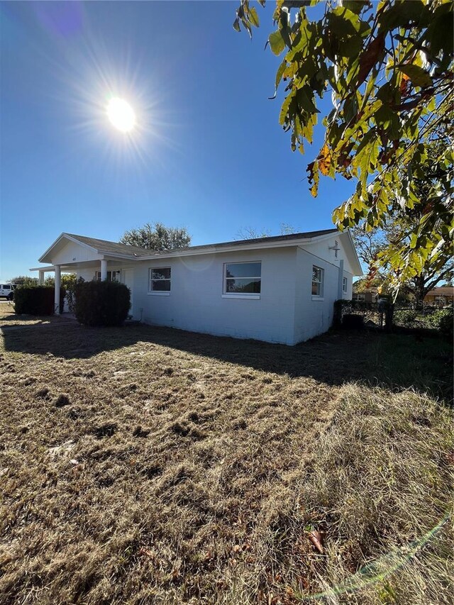 view of rear view of house