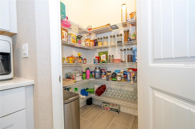 view of pantry