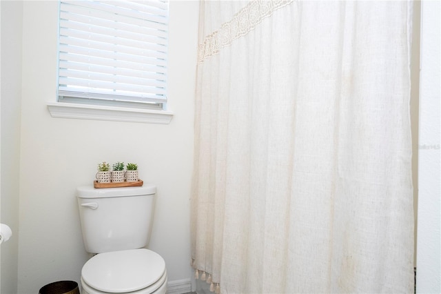 bathroom with toilet