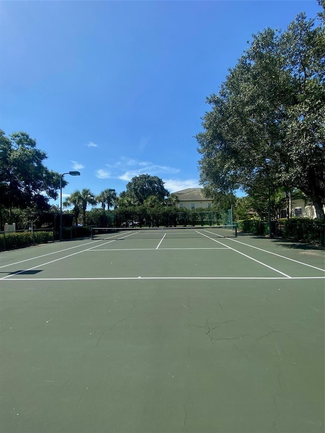 view of sport court with basketball court