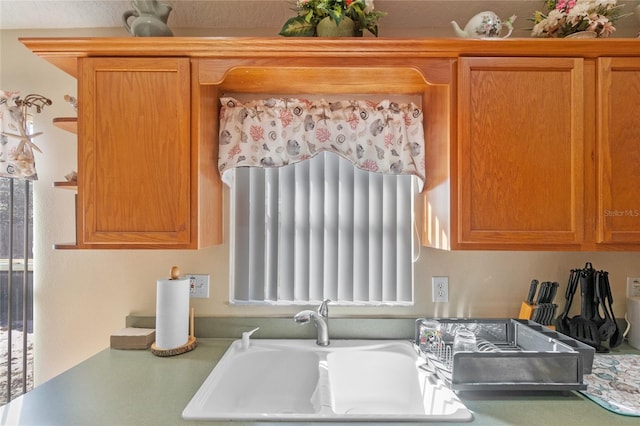 kitchen featuring sink