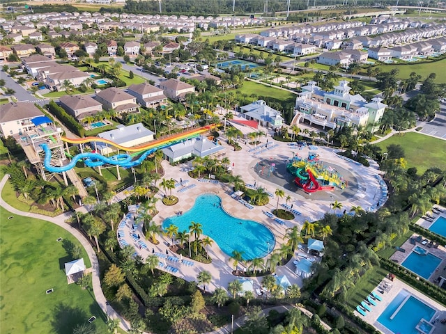 7639 Wilmington Loop, Kissimmee, FL 34747 - view of property location featuring a pool area and nearby suburban area