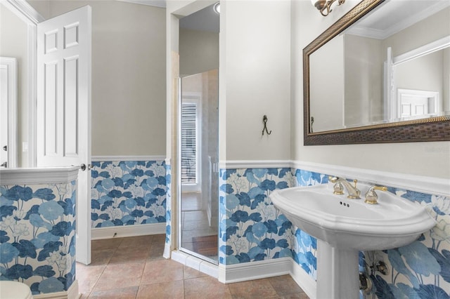 bathroom featuring tile patterned floors