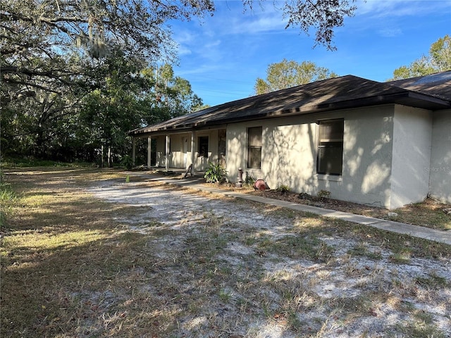 view of side of home