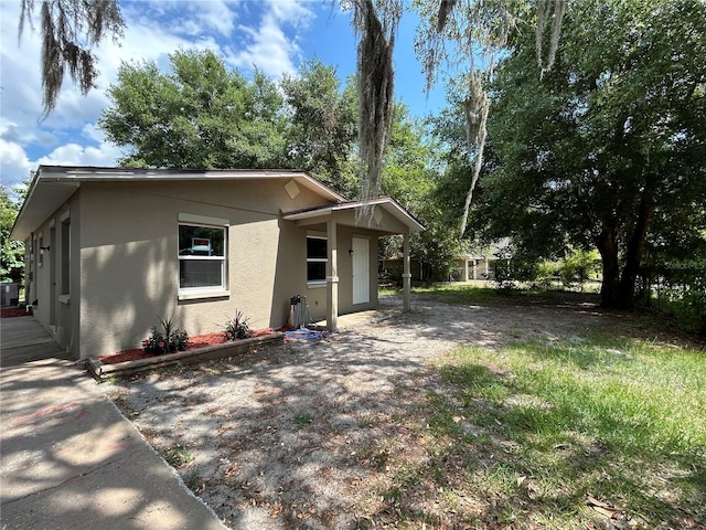 view of property exterior