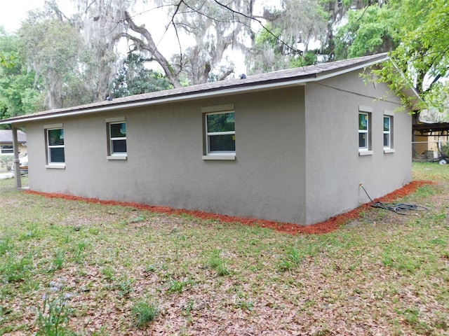 view of side of property