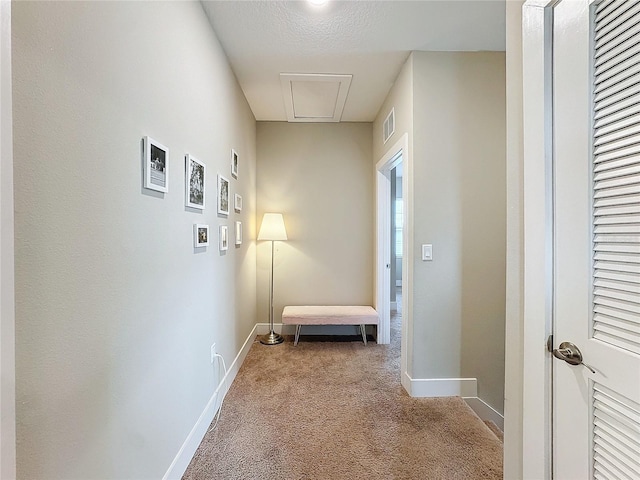 7959 Delwin Ln, Kissimmee, FL 34747 - corridor with carpet flooring and baseboards