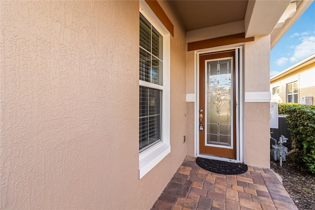 view of entrance to property