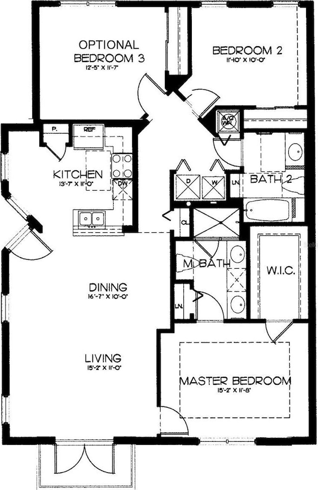 701 Westpark Way Unit 202, Celebration, FL 34747 - view of property floor plan