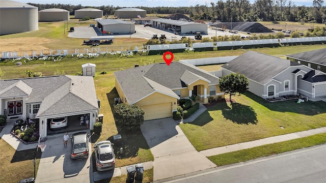 3362 Winchester Estates Cir, Lakeland, FL 33810 - aerial view of residential area