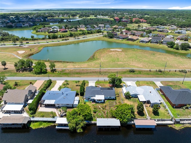 2545 Harris Blvd, Kissimmee, FL 34746 - aerial perspective of suburban area with a nearby body of water