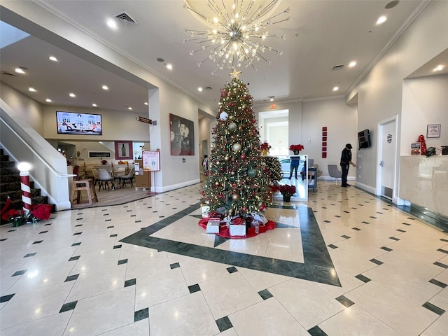 view of community lobby