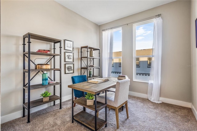 1800 Houston St, Kissimmee, FL 34743 - carpeted home office featuring baseboards