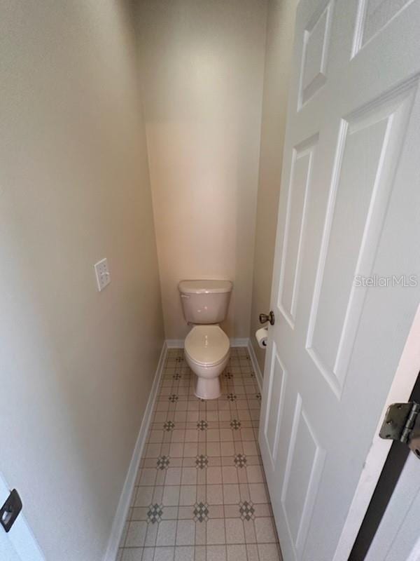 bathroom with toilet